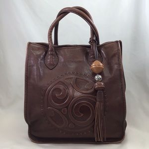 Brighton leather shopper tote